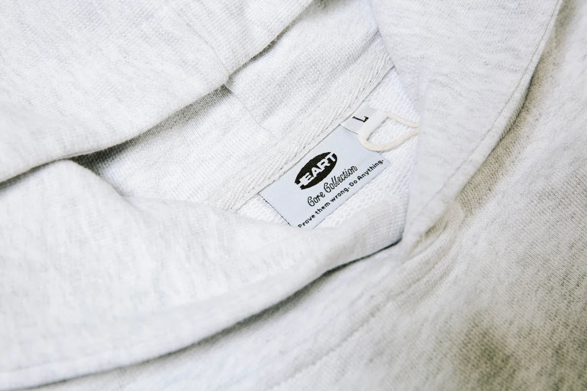 The Hoodie, Ash heather — detail